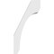 Ekena Millwork 4-in. W x 12-in. D x 24-in. H Legacy Architectural Grade PVC Knee Brace BRCP04X12X24LEC - alternate 3